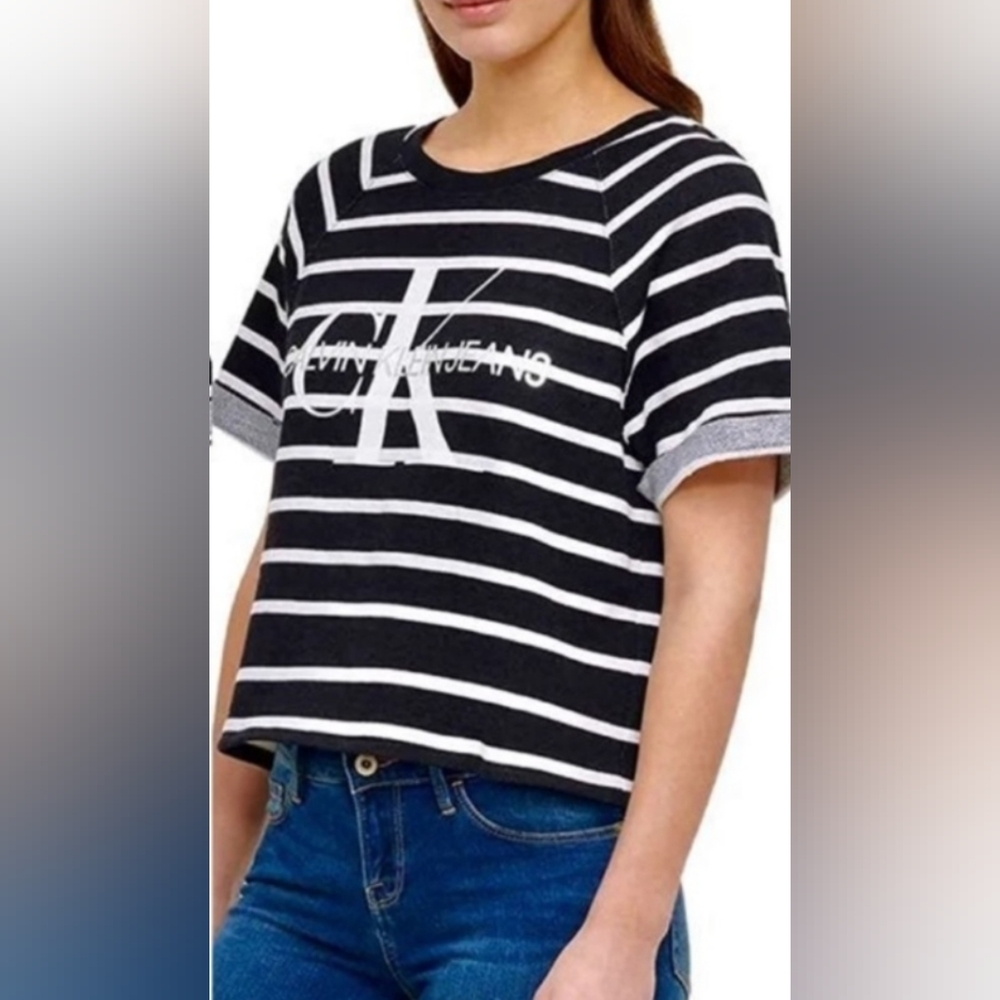 Calvin Klein Jeans Cropped Terry shirt